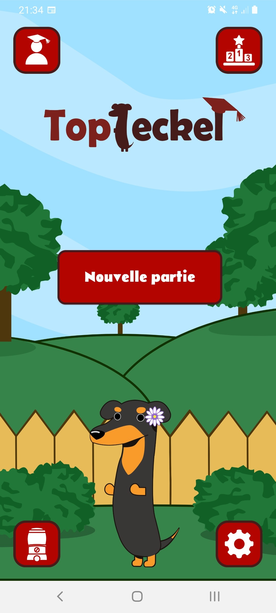 Page d’accueil de TopTeckel