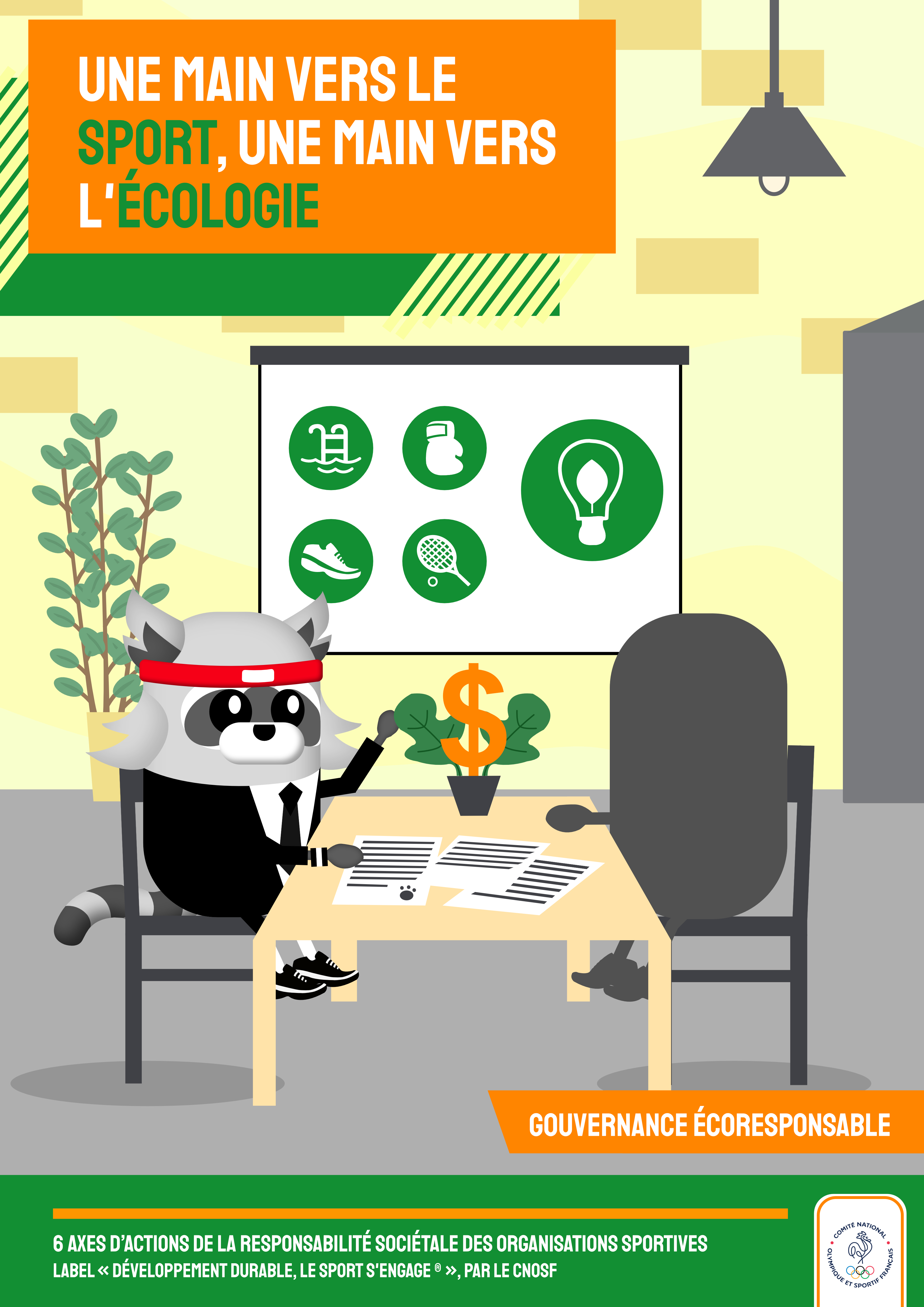 Affiche n°2 sur une gourvernance écroresponsable